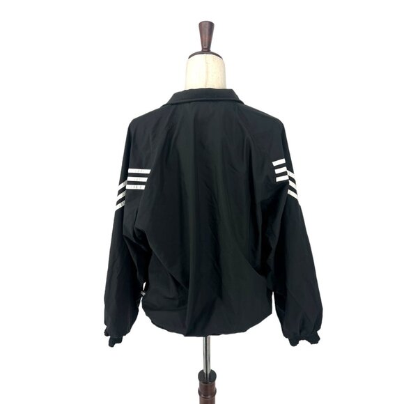 Adidas Classic 3 Stripes Windbreaker Jacket | Medium - Picture 3 of 8